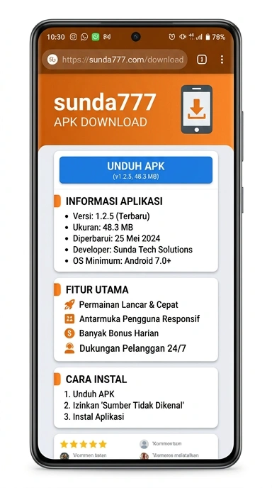 Unduh dan Instal APK sunda777 untuk Android